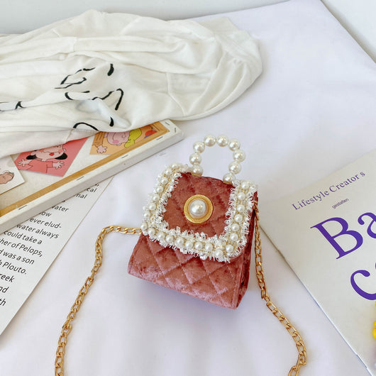 Bolso Crossbody Terciopelo Dorado Princesa - Image 36