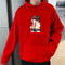 Rojo Jingle cat hooded