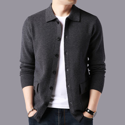 Cardigan de Lana para Hombre con Solapas - Image 13