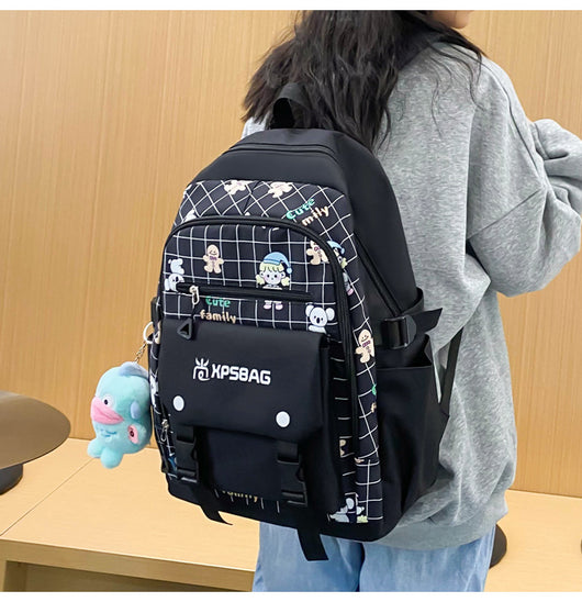 Mochila Escolar Primaria para Niñas - Set de Cuatro Piezas - Image 42
