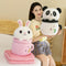 Almohada Decorativa Muñeca Taza de Té con Funda Aireada