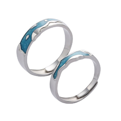 Anillo de Plata Esterlina para Parejas - Image 9