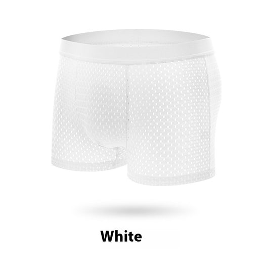Calzoncillos Bóxer de Malla de Seda de Hielo para Hombre - Image 8