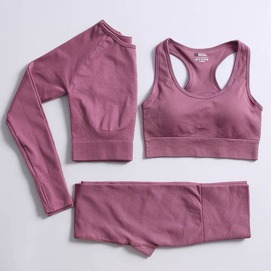 Conjunto de Yoga Seamless sin Costuras para Mujer - Image 16