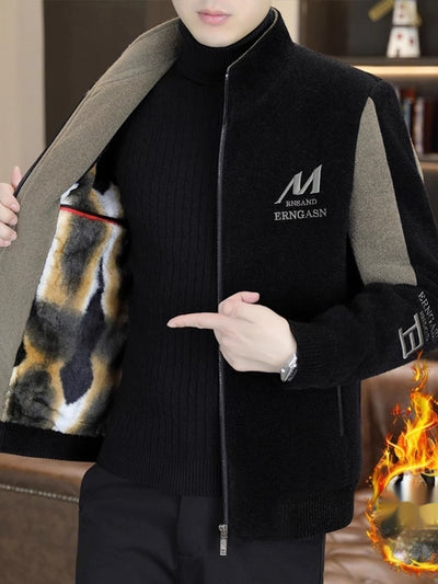 Chaqueta de Polar para Hombre con Cuello Alzado - Image 3