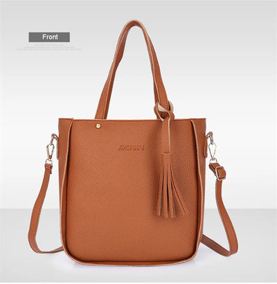 Set de 4 Bolsas Coreanas con Borlas - Bolso, Monedero y Organizador - Image 29