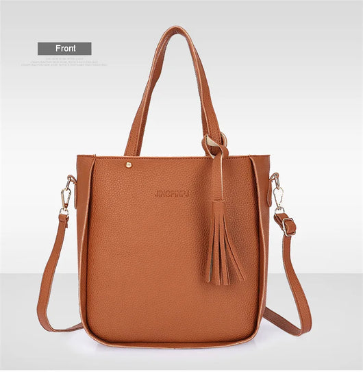 Set de 4 Bolsas Coreanas con Borlas - Bolso, Monedero y Organizador - Image 29