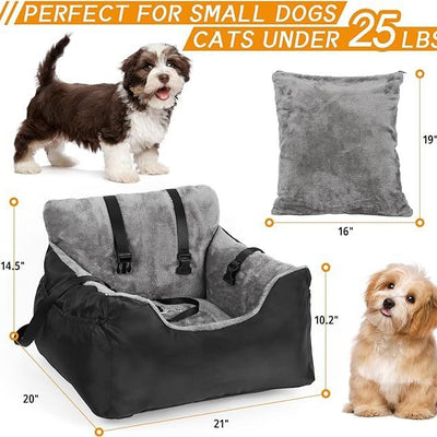 Cama Cómoda para Mascotas en Auto - Asiento Acolchado de Viaje - Image 3
