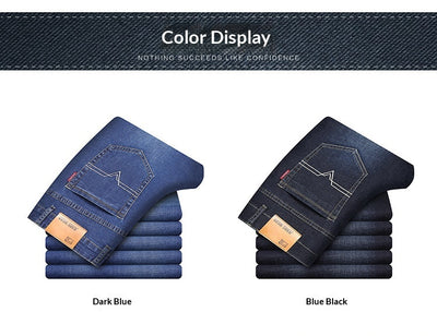 Jeans Ejecutivos de Verano para Hombre - Corte Recto Elástico y Cómodo - Image 20