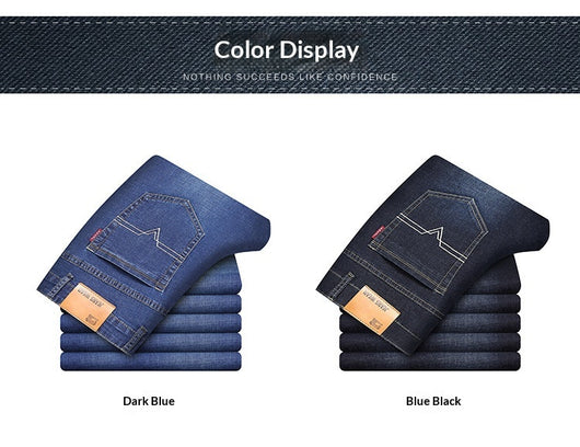Jeans Ejecutivos de Verano para Hombre - Corte Recto Elástico y Cómodo - Image 20