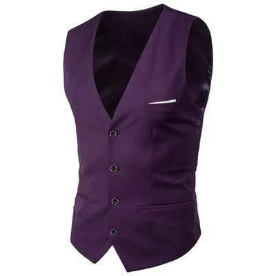 Chaleco de Traje Coreano Elegante para Hombre - Image 17