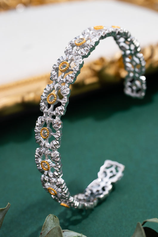 Pulsera de Plata S925 con Topacio Natural - Image 9