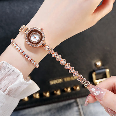 Reloj de Cuarzo Elegante con Esfera Pequeña y Corona Espiral - Image 9