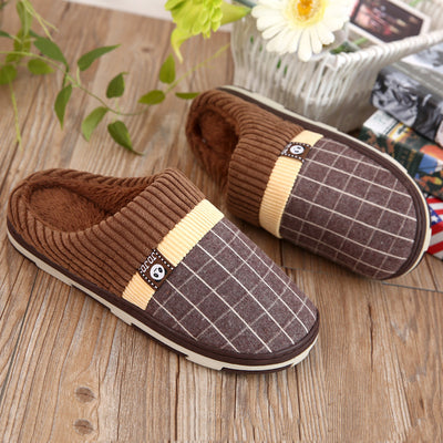 Pantuflas Japonesas de Algodón Grueso para Hombre - Otoño e Invierno - Image 6