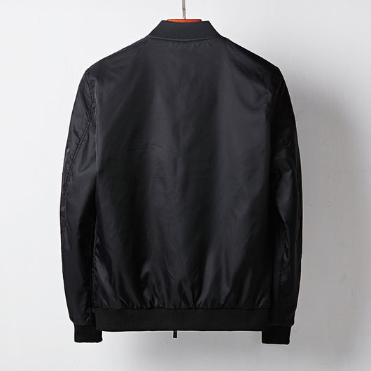 Chaqueta Bomber Casual de Nylon Estilo Béisbol - Image 3