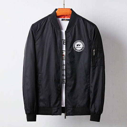 Chaqueta Bomber Casual de Nylon Estilo Béisbol - Image 2