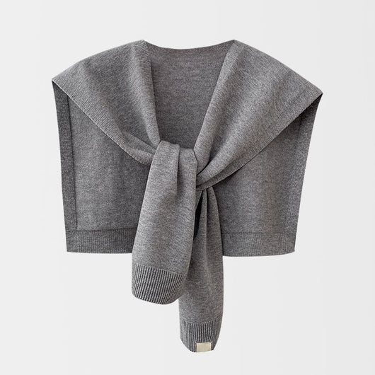 Chal Tejido Cruzado Elegante - Bufanda Sólida Versátil para Mujer - Image 19