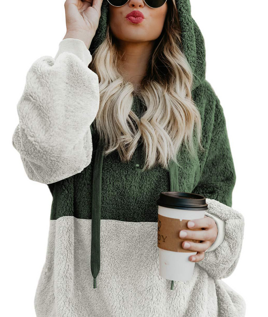 Sudadera Deportiva Mujer con Cierre y Parches - Cálida y Cómoda para Otoño Invierno - Image 15