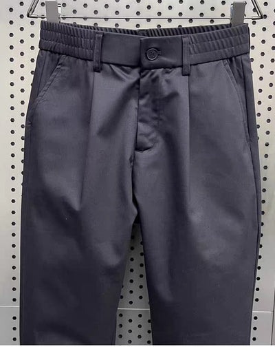 Pantalones Casuales Holgados Estilo Coreano de Color Sólido para Hombre - Image 11