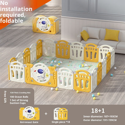 Tapete de Gateo y Corral de Juego para Niños - Image 20
