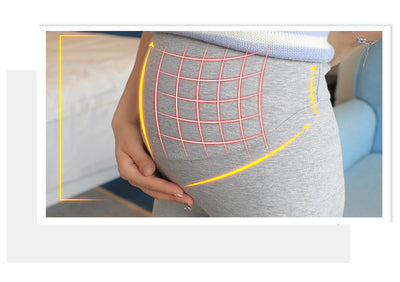 Leggins de Maternidad con Soporte Abdominal - Algodón Grueso y Terciopelo Elástico - Image 16