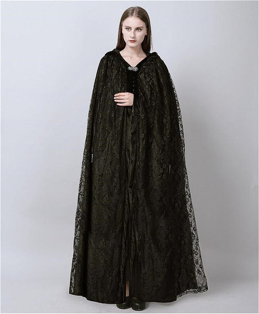 Capa de Encaje Halloween Elegante - Image 3