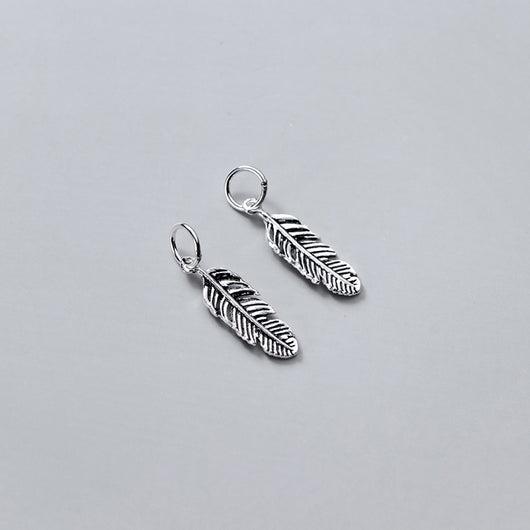 Dije de Pluma Artesanal para Joyería DIY - Image 4