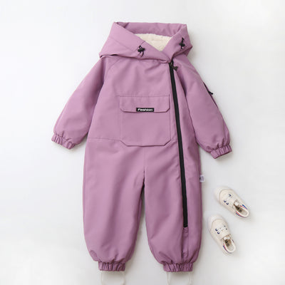 Mameluco de Gateo con Capucha - Traje Completo para Bebé - Image 2
