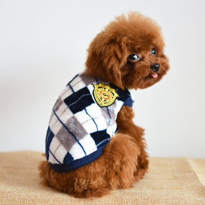 Chaleco para Perro Estampado Tartán Diamante - Image 4