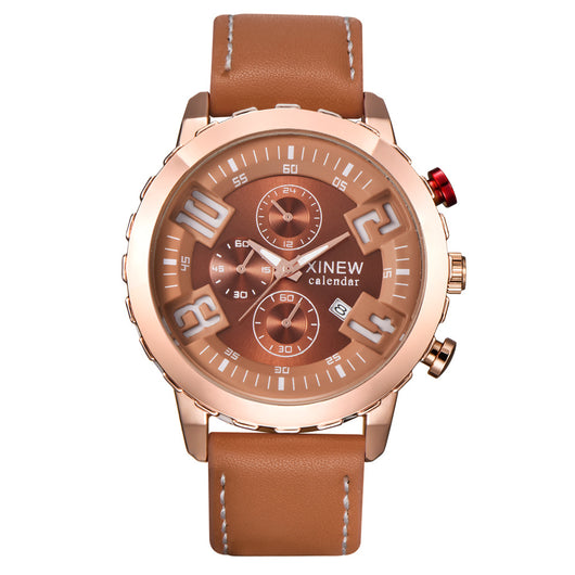 Reloj de Cuarzo con Calendario y Correa Ajustable - Diseño Clásico - Image 5