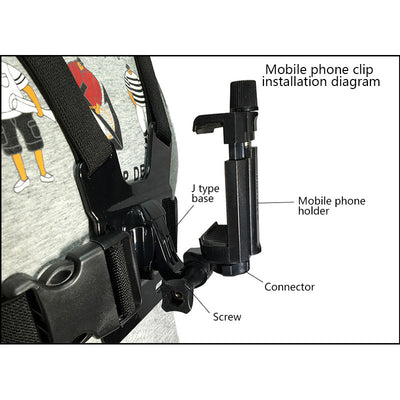 Arnés de Pecho para Celular y Cámaras de Acción con Correas Ajustables - Image 6