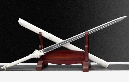 Espada Shaoshi de Acero Manganeso Alto - Pieza de Colección para Defensa Personal