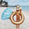 Flotador Anillo Diamante Inflable para Adultos - Piscina y Playa