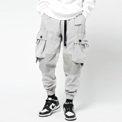 Pantalones Sueltos Hip-Hop con Bolsillos de Herramientas - Image 4