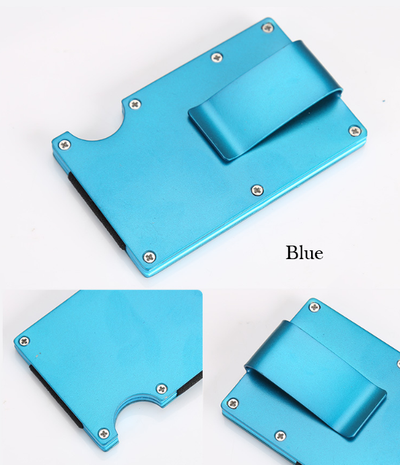 Cartera Minimalista con Clip de Dinero y Protección Antimagnética - Image 13