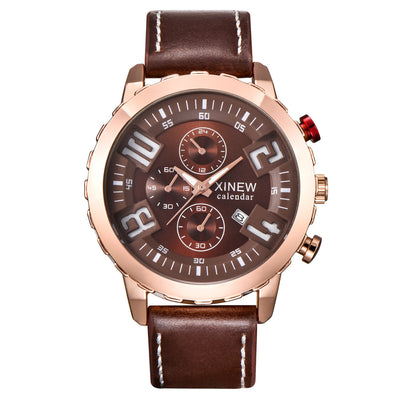 Reloj de Cuarzo con Calendario y Correa Ajustable - Diseño Clásico - Image 6