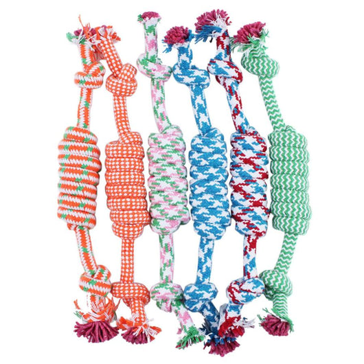 Juguete de Cuerda de Algodón para Perros - Mordedor Dental - Image 2