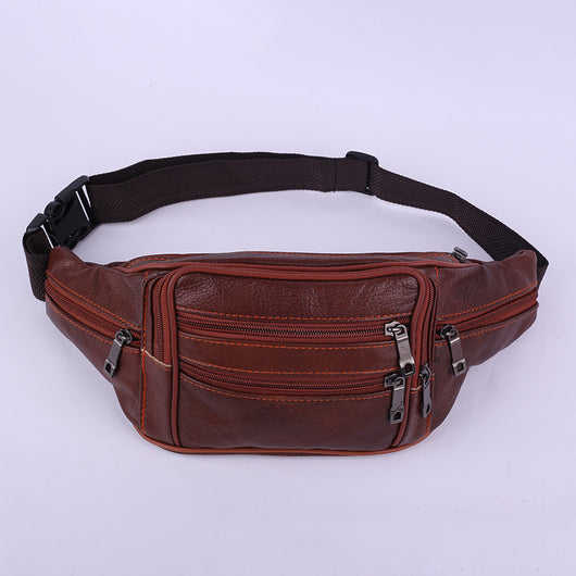 Mochila Deportiva de Cuero Multifuncional para Hombre - Diseño Premium - Image 5