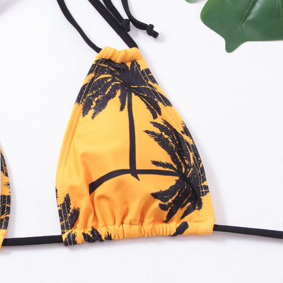 Bikini Deportivo con Diseño Tropical Estampado - Image 37