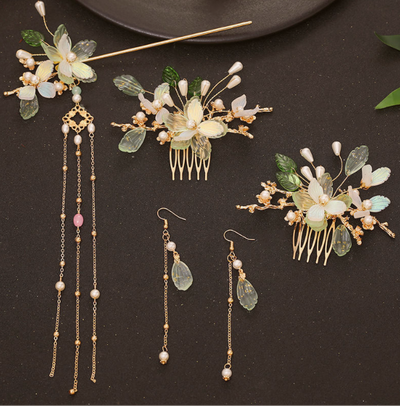 Tocado y Accesorios para Cabello Estilo Antiguo Han - Image 4