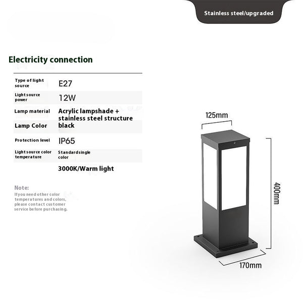 Lámpara Solar para Jardín Impermeable - Iluminación Exterior para Villa y Patio - Image 7