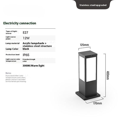 Lámpara Solar para Jardín Impermeable - Iluminación Exterior para Villa y Patio - Image 7