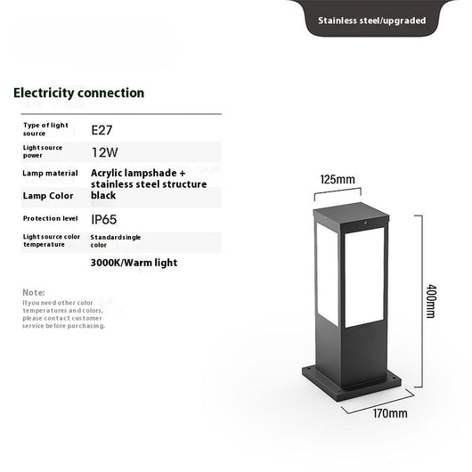 Lámpara Solar para Jardín Impermeable - Iluminación Exterior para Villa y Patio - Image 7