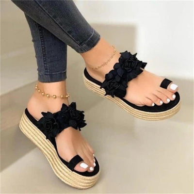 Sandalias Rojas Estilo Coreano con Suela de Rafia para Mujer - Image 14