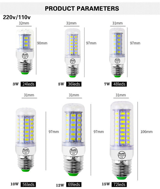 Bombilla LED Adaptable E27 a E14 - Ahorro de Energía Inteligente - Image 5