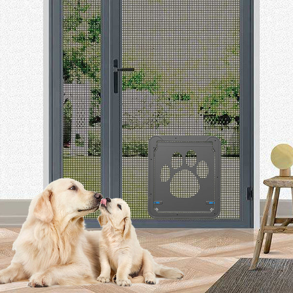 Puerta Mosquitera Resistente a Mordidas para Perros Medianos y Grandes