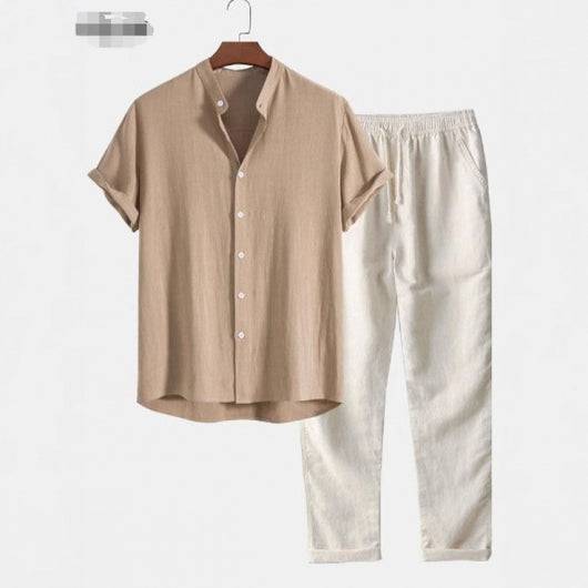 Conjunto Estampado Moderno para Hombre - Playera y Pantalón - Image 5