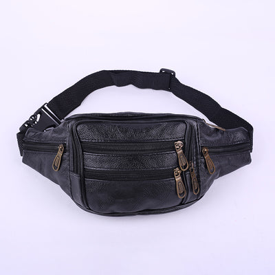 Mochila Deportiva de Cuero Multifuncional para Hombre - Diseño Premium - Image 3