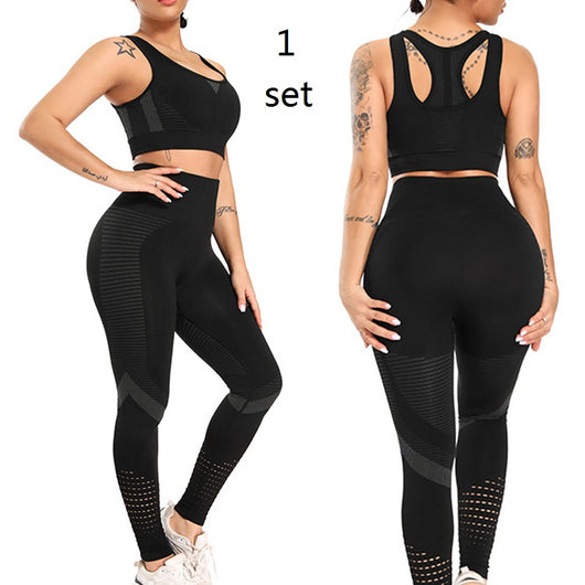 Leggins Deportivos de Cintura Alta con Malla Transpirable de Secado Rápido - Image 8