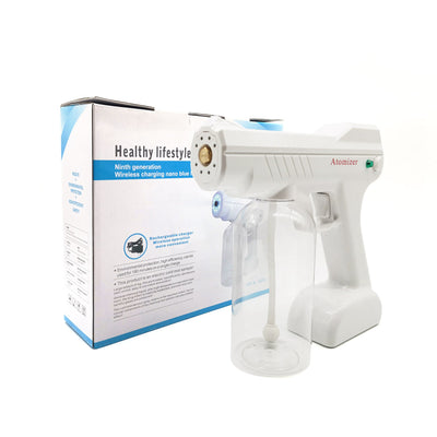 Pulverizador Desinfectante Inalámbrico Nano con Luz Azul - Image 12